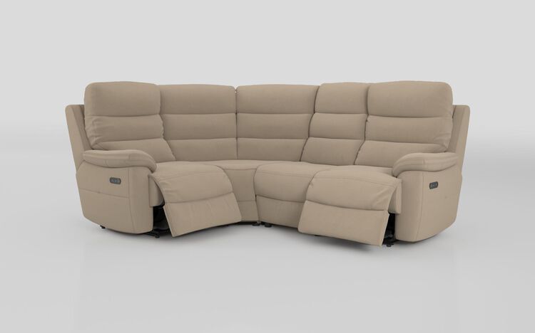 Ossett 1 Corner 2 Power Sofa with Head Tilt | Ossett Sofa Range | ScS