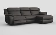 Sarsina 3 Seater Sofa Left Hand Facing Power & Right Hand Facing Lounger with Head Tilt | Sarsina Sofa Range | ScS