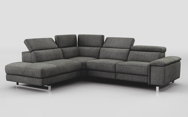 Viserba 2 Corner 3 Sofa with Left Hand Facing Chaise & Manual Head Tilt | Viserba Sofa Range | ScS