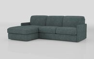 Barete Slim Arm 4 Seater Sofa Bed with Left Hand Facing Large Lounger | Barete Sofa Range | ScS