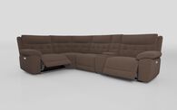 Belford 1 Corner 3 Power Recliner Sofa with Media Unit and Power Head Tilt | Belford Sofa Range | ScS