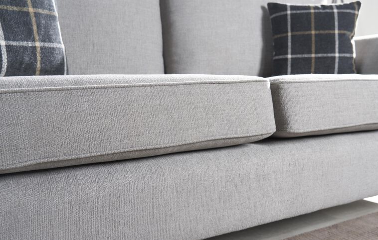 Hugo Fabric Plain Banquette Footstool