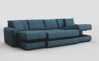 Campigna Large Double Storage Lounger Sofa with Storage Footstool | Campigna Sofa Range | ScS
