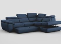 Bagnara 2 Corner 1 Right Hand Facing Storage Chaise with Sliding Footrest & Manual Head Tilt | Bagnara Sofa Range | ScS