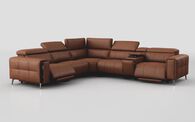 Casetti 2 Corner 2 Power Recliner Sofa Right Hand Facing Console with Power Head Tilt & Storage Arm | Casetti Sofa Range | ScS
