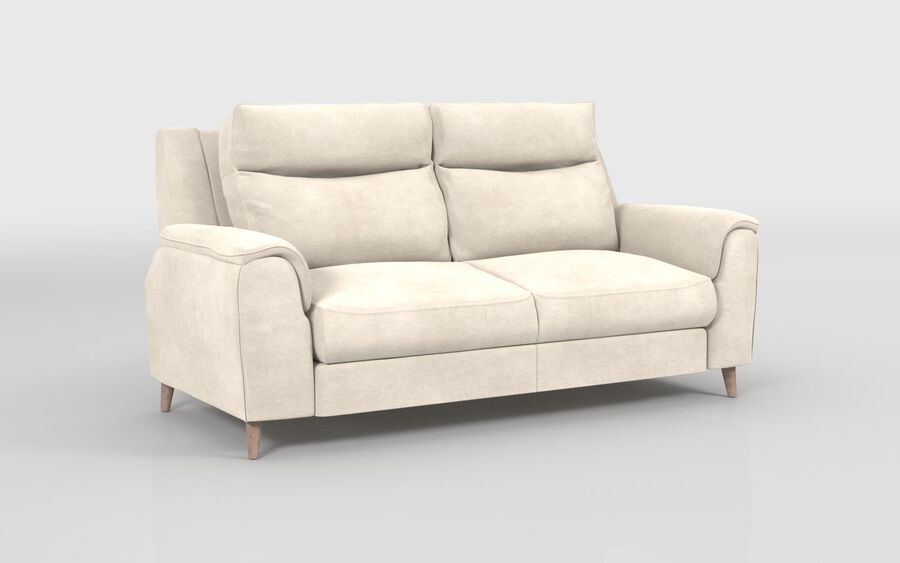 Brown Fabric Uxbridge 3 Seater Sofa