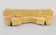 Ossett 2 Corner 2 Power Sofa with Left Hand Facing Console & Head Tilt | Ossett Sofa Range | ScS