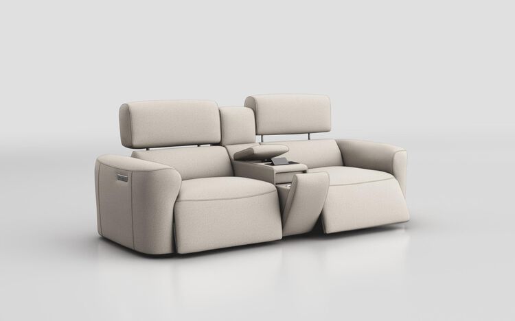 Oriolo 3 Seater Power Recliner Sofa with Console & Power Head Tilt | Oriolo Sofa Range | ScS