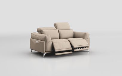 Gattolino 2 Seater Power Recliner Sofa with Manual Head Tilt | Gattolino Sofa Range | ScS