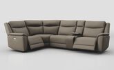 Savio 1 Corner 3 Power Recliner Sofa with Power Console