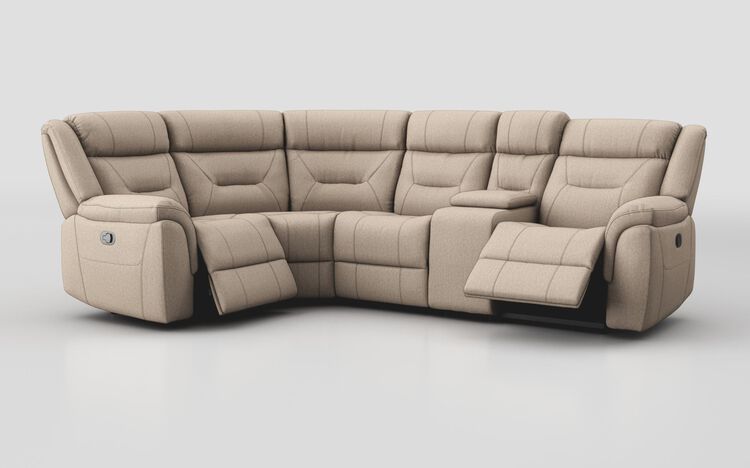 Ainsdale 1 Corner 2 Manual Sofa with Console | Ainsdale Sofa Range | ScS