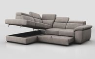 Norbello 2 Corner 3 with Sofa Bed and Left Hand Facing Chaise with Storage | Norbello Sofa Range | ScS