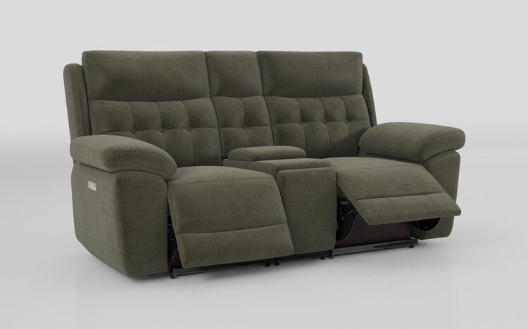 Belford 2 Seater Power Recliner Sofa with Console and Power Head Tilt | Belford Sofa Range | ScS