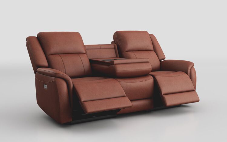 Meleto 3 Seater Power Recliner Sofa & Table | Meleto Sofa Range | ScS
