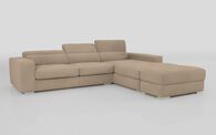 Frigento 4 Seater Sofa with Right Hand Facing Lounger and Ottoman | Frigento Sofa Range | ScS