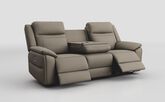 Poggiolo 3 Seater Power Recliner Sofa with Table 
