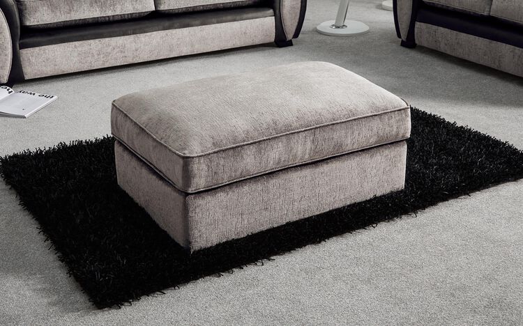 Maddie Fabric Banquette Footstool | Maddie Sofa Range | ScS