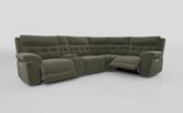 Belford 3 Corner 1 Power Recliner with Media Unit and Power Head Tilt