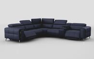 Casetti 2 Corner 2 Power Recliner Sofa Right Hand Facing Console with Power Head Tilt & Storage Arm | Casetti Sofa Range | ScS
