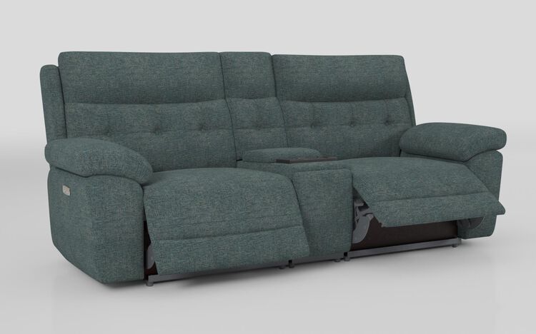 Belford 3 Seater Power Recliner Sofa with Media Console and Power Head Tilt | Belford Sofa Range | ScS