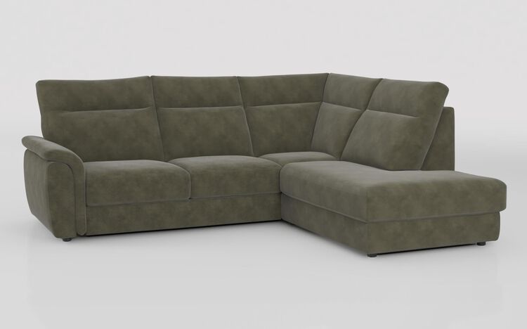 Ginestreto 3 Corner 1 Sofa with Sliding Footrest & Right Hand Facing Storage Lounger | Ginestreto Sofa Range | ScS