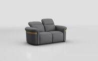 Voltana 2 Seater Sofa with Manual Head Tilt & Gold Trim | Voltana Sofa Range | ScS