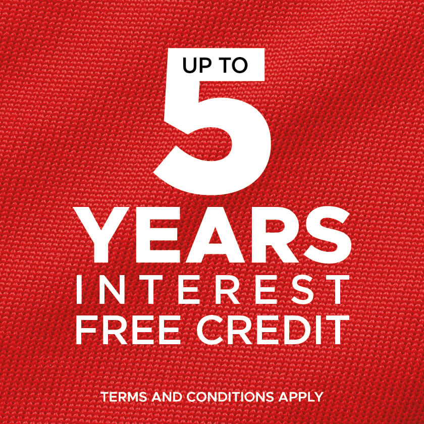 Up to 5 years free credit
