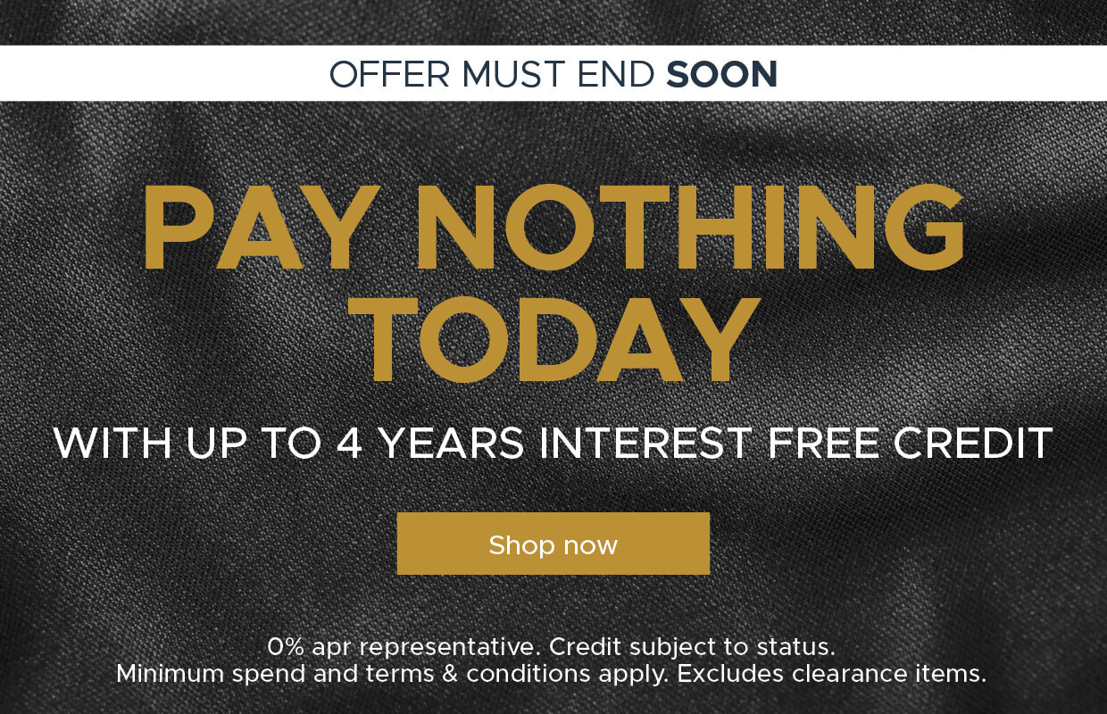 Pay nothing today