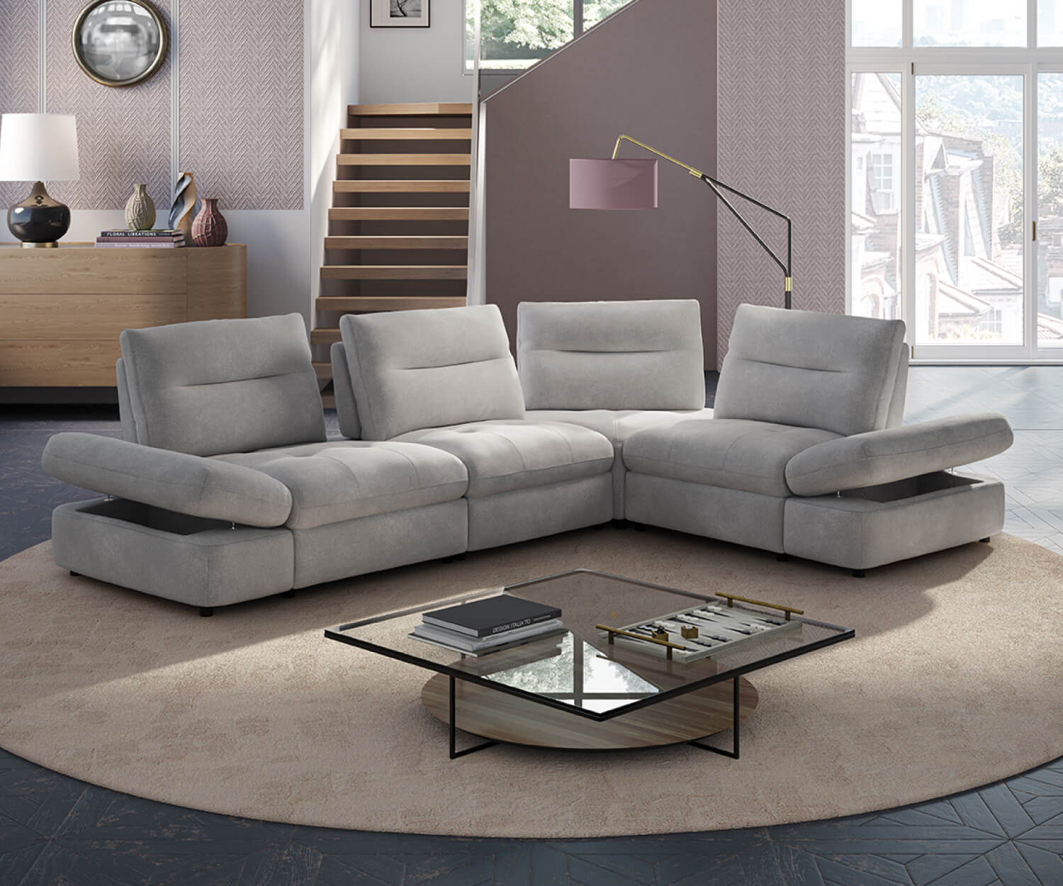 Sofa from Albareto range