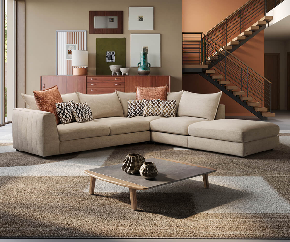 Sofa from Mirabello range