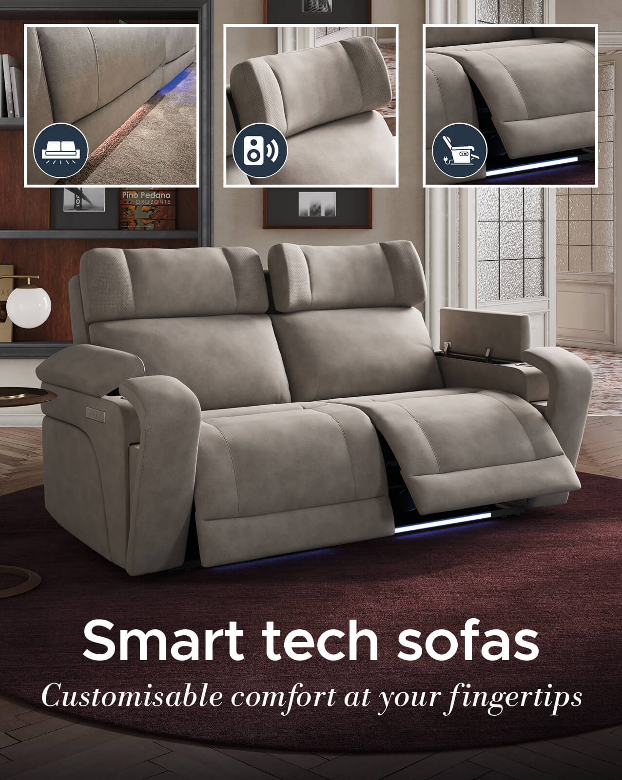 Customisable comfort at your fingertips