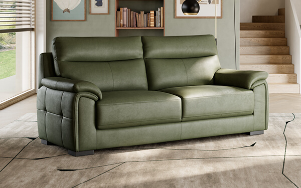 New In Leather Sofas