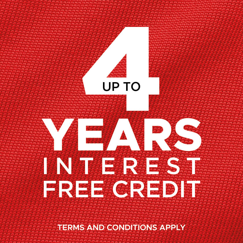 Up to 4 years free credit