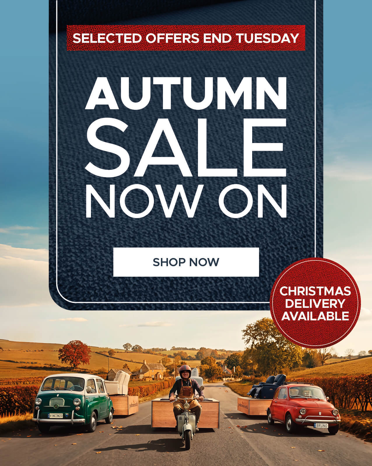 Autumn Sale now on Autumn Sale now on